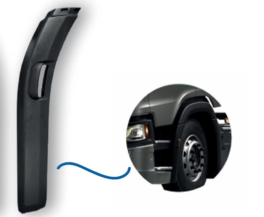 Guardabarro arco DELANTERO (DERECHO)