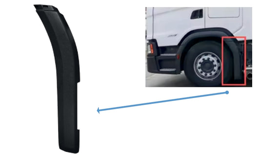 Cubierta trasera (IZQUIERDA)