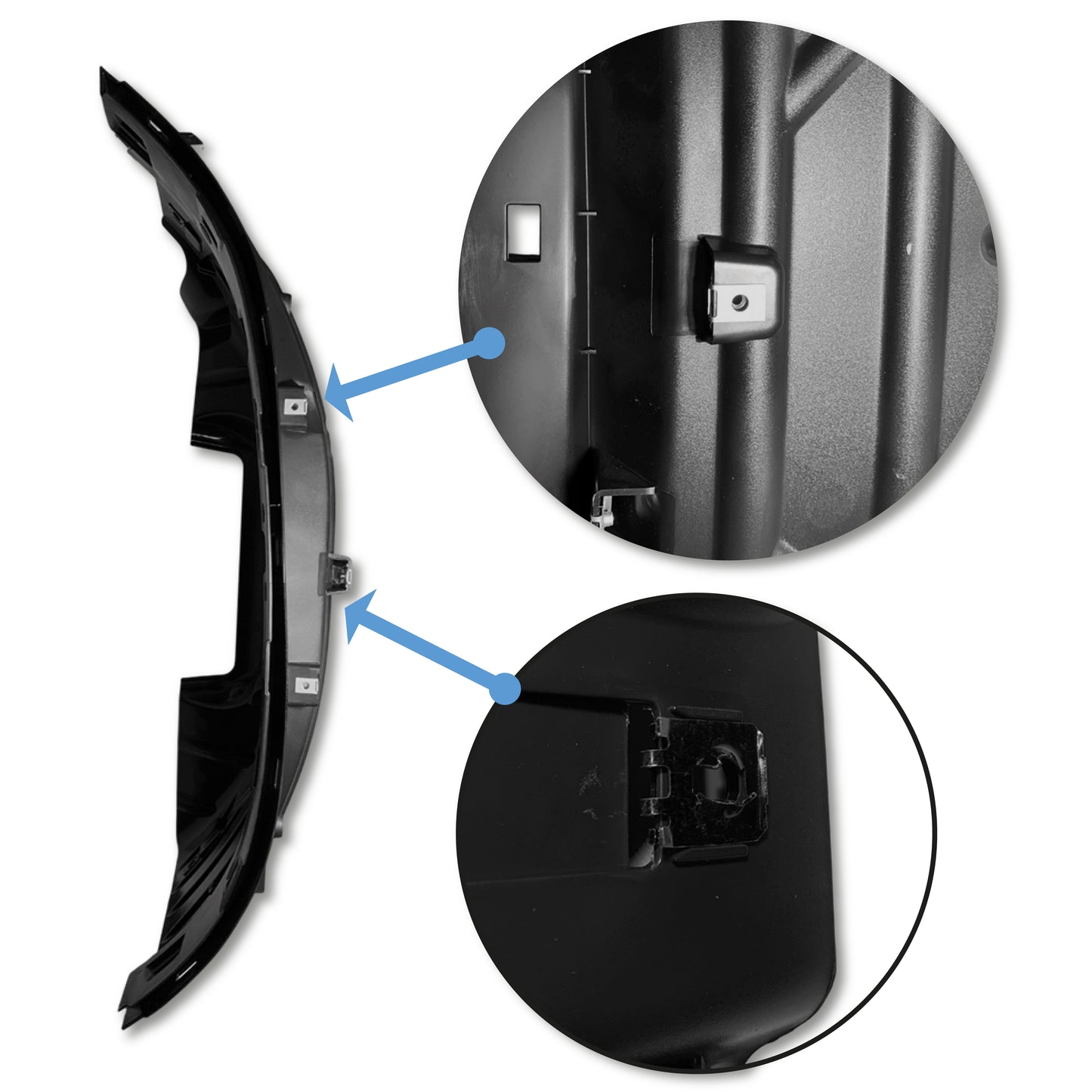 Tractoparte Guardafangos Curvo Derecha para SCANIA R410 | 2020 - 2025