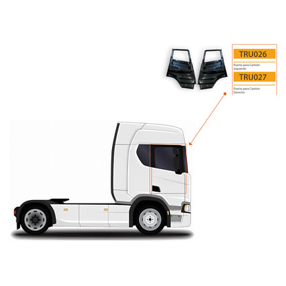 Puerta para Camión Lado Izquierdo para SCANIA R410 | 2020 - 2025